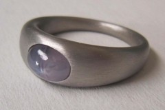 Ring Palladium 950 / Sternsafir